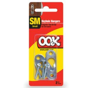 OOK 2 Hole Flat Key Blankhole Hanger 20lbs